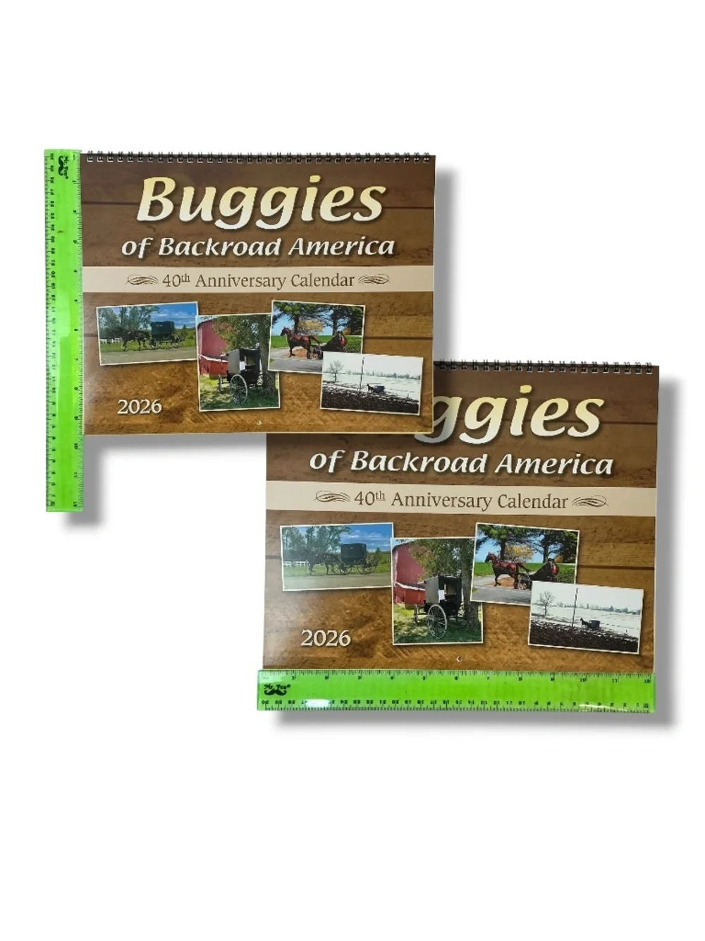 Amish Buggies of Backroad America 2026 Wall Calendar Scenic Pennsylvania NEW